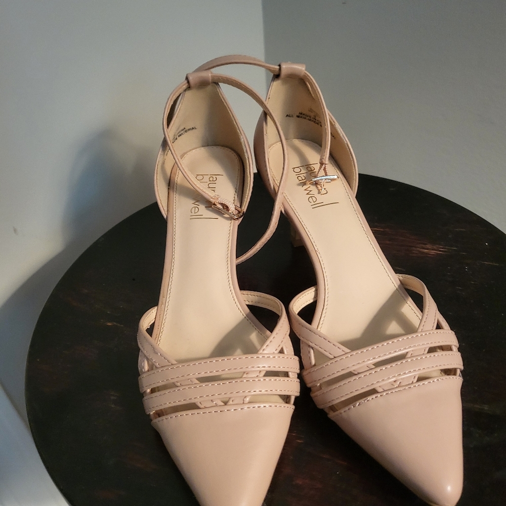 Lauren Blakwell Pink Betsy Heels